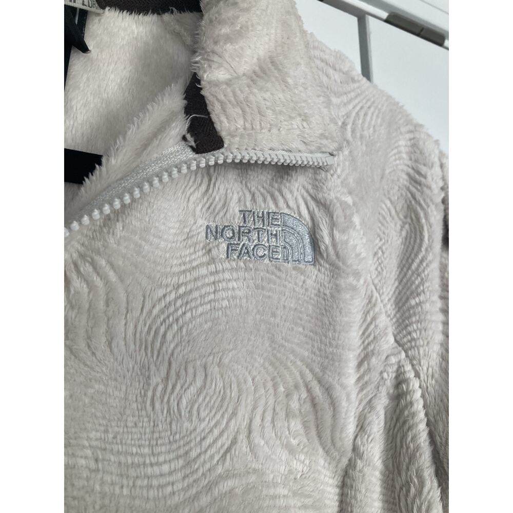 The Northface Swirl Beige Full Zip Oso Osito Long Sleeve Jacket Swirl XS - Picture 2 of 12